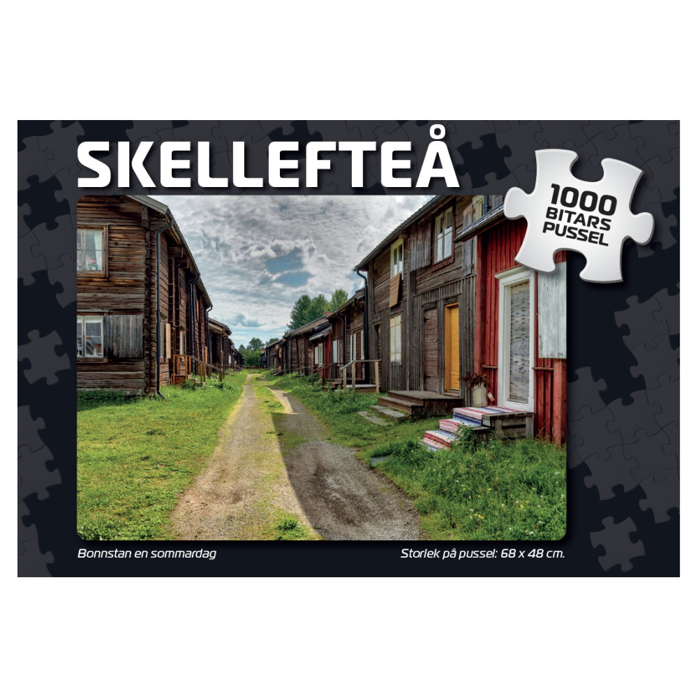 Puslespil: Skellefteå Bonnstan en sommardag 1000 Brikker