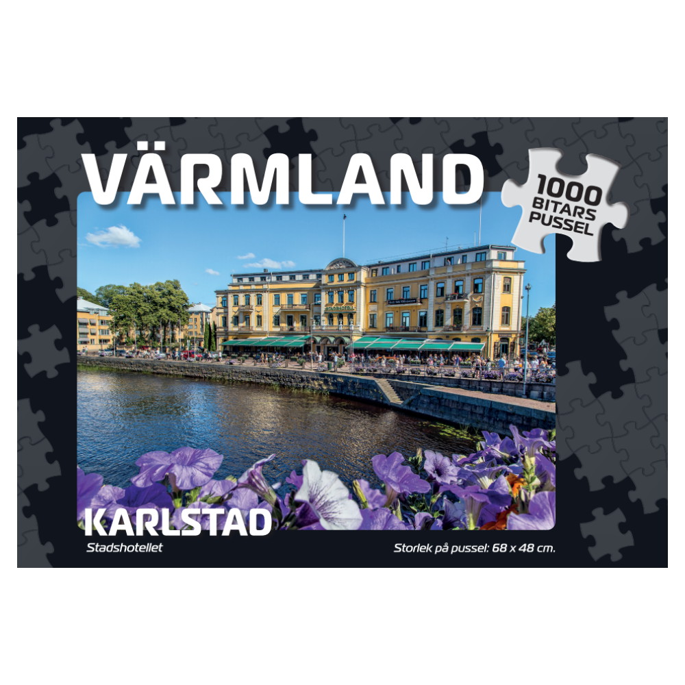 Puslespil: Karlstad Stadshotellet 1000 Brikker