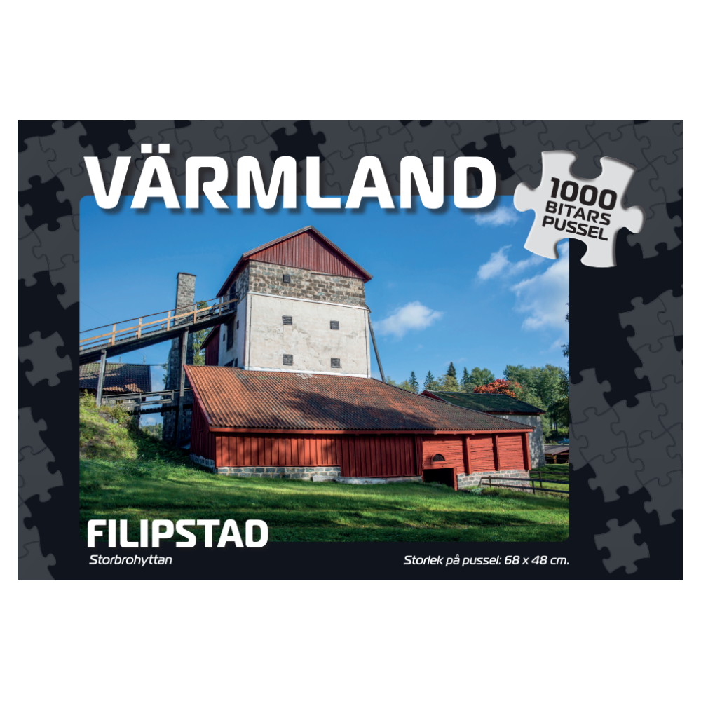 Puslespil: Filipstad Storbrohyttan 1000 Brikker