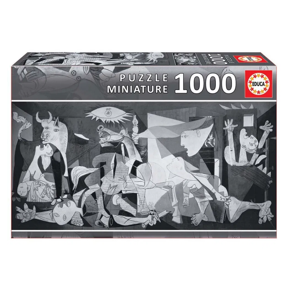 Educa Guernica, P. Picasso, Miniature 1000 Brikker
