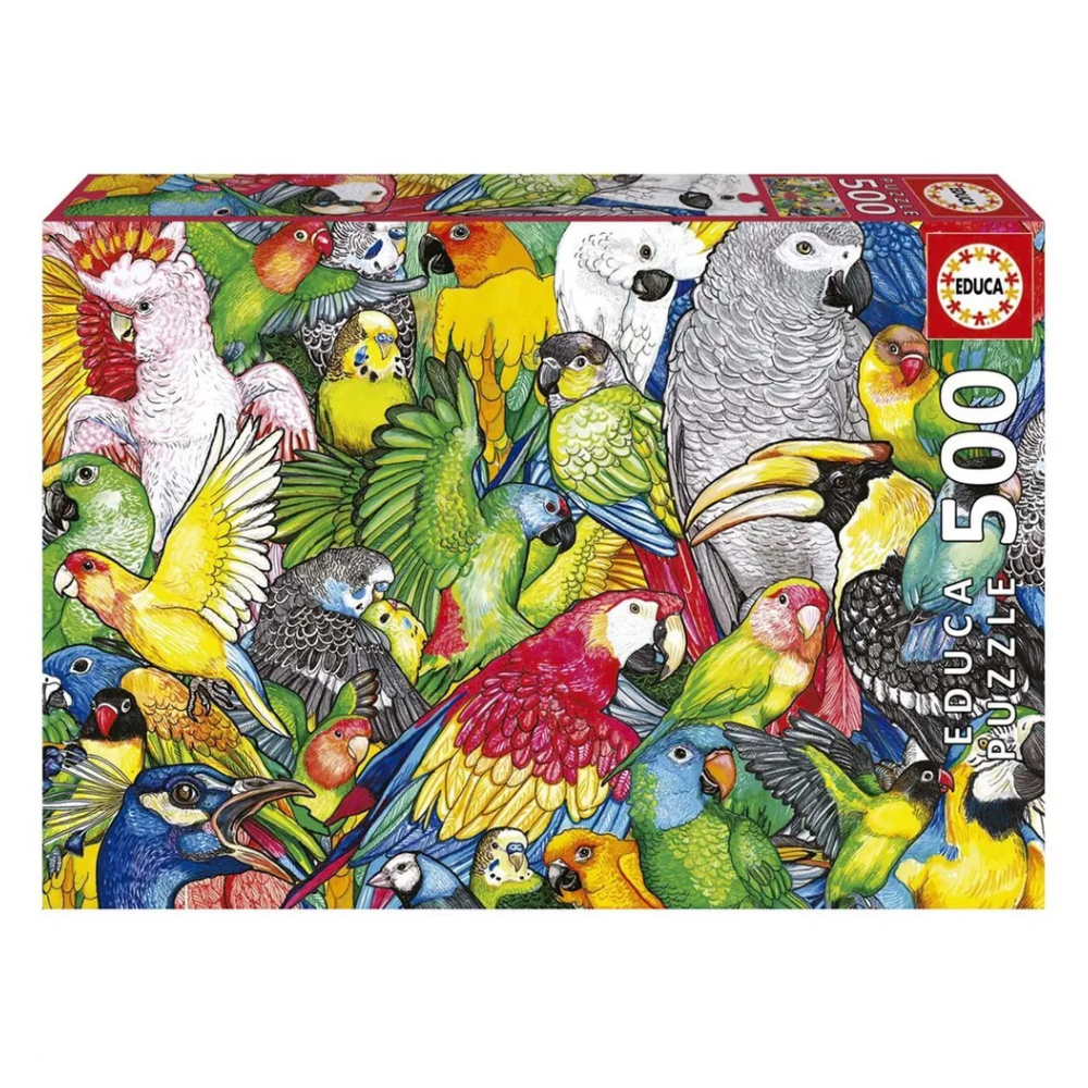 Educa Parrots 500 brikker