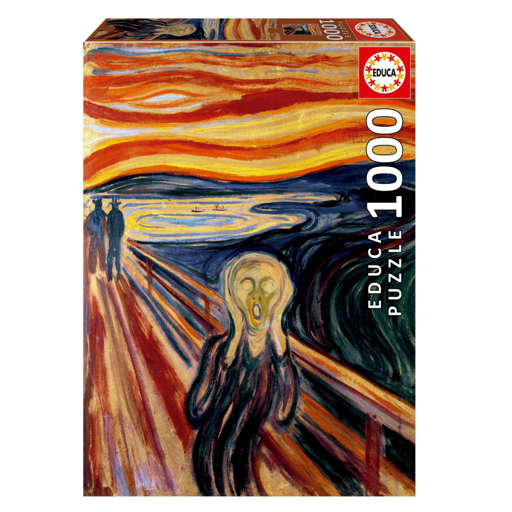 Educa Edvard Munch - The Scream 1000 Brikker