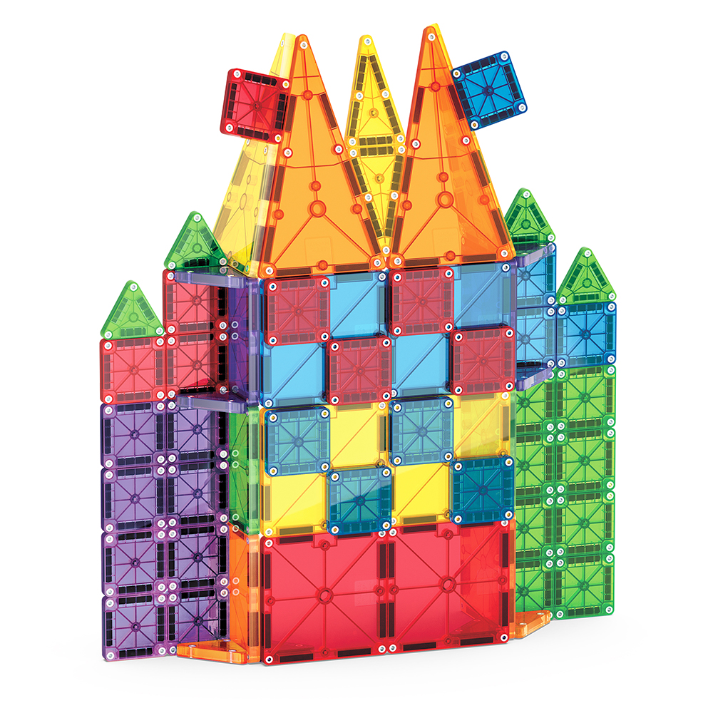 Magna-Tiles - Combo + MicroMags - 62 pc
