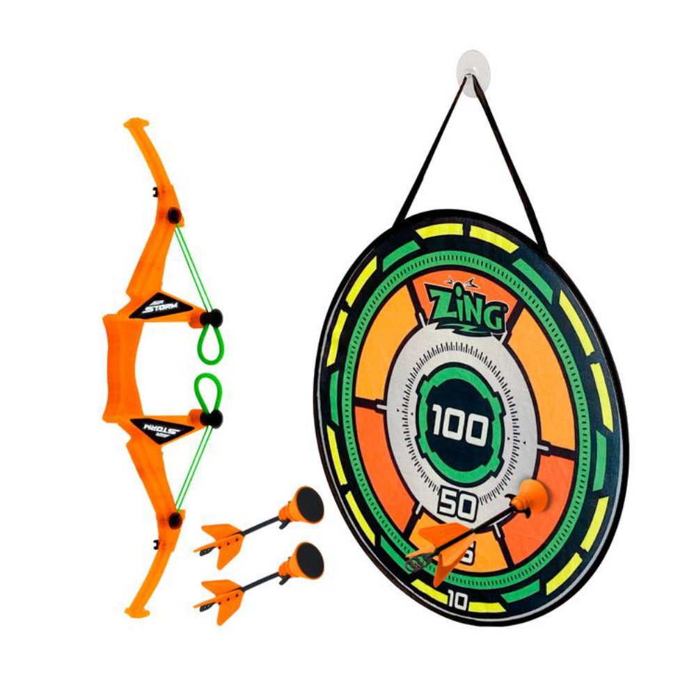 Air Storm Bullz-Eye, Bow + Target