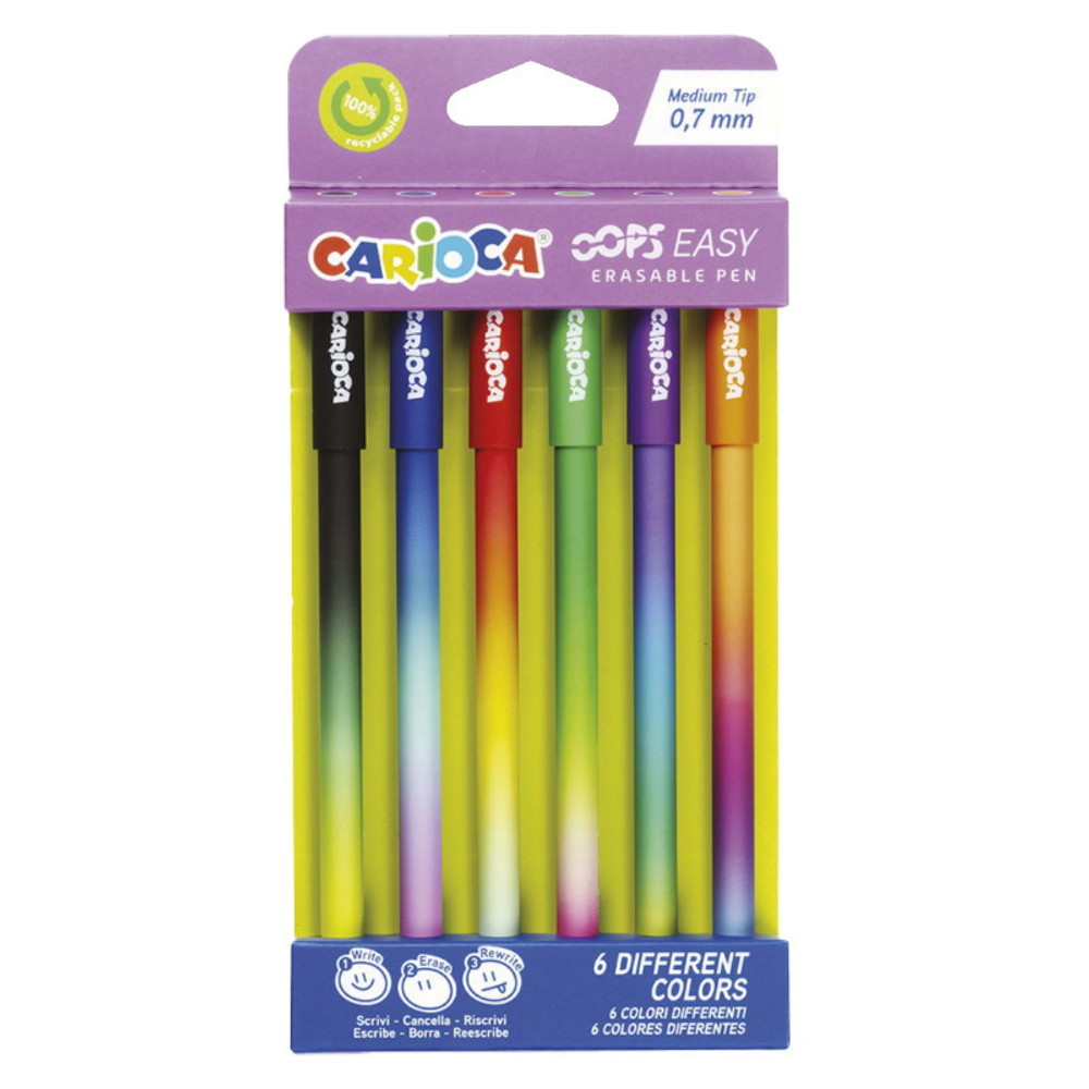 Carioca Oops Easy Sletbare Penne 6 st