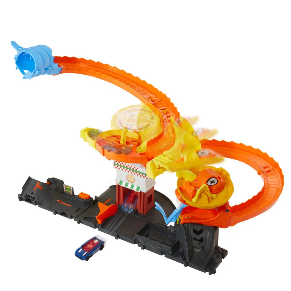 Pizza Slam Cobra Attack Pista Hot Wheels Pizza Wheels Pizza Slam