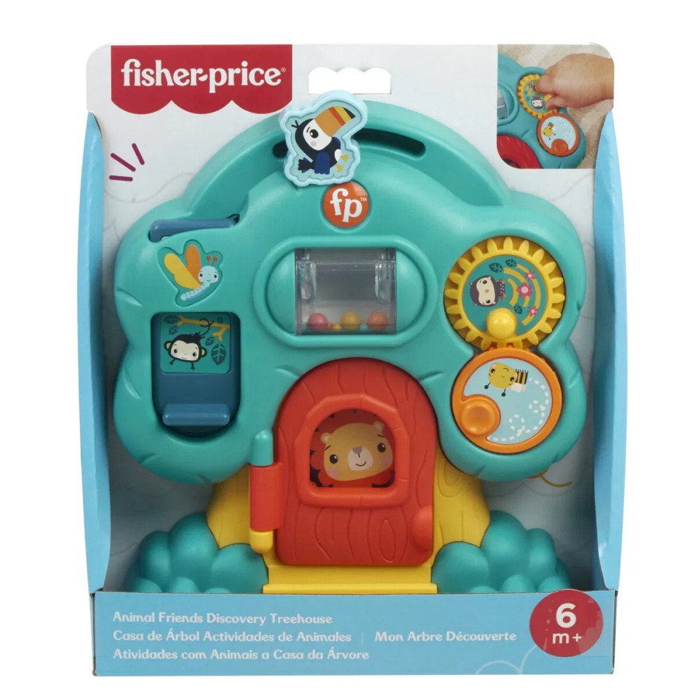 Fisher Price - Aktivitets Træhus