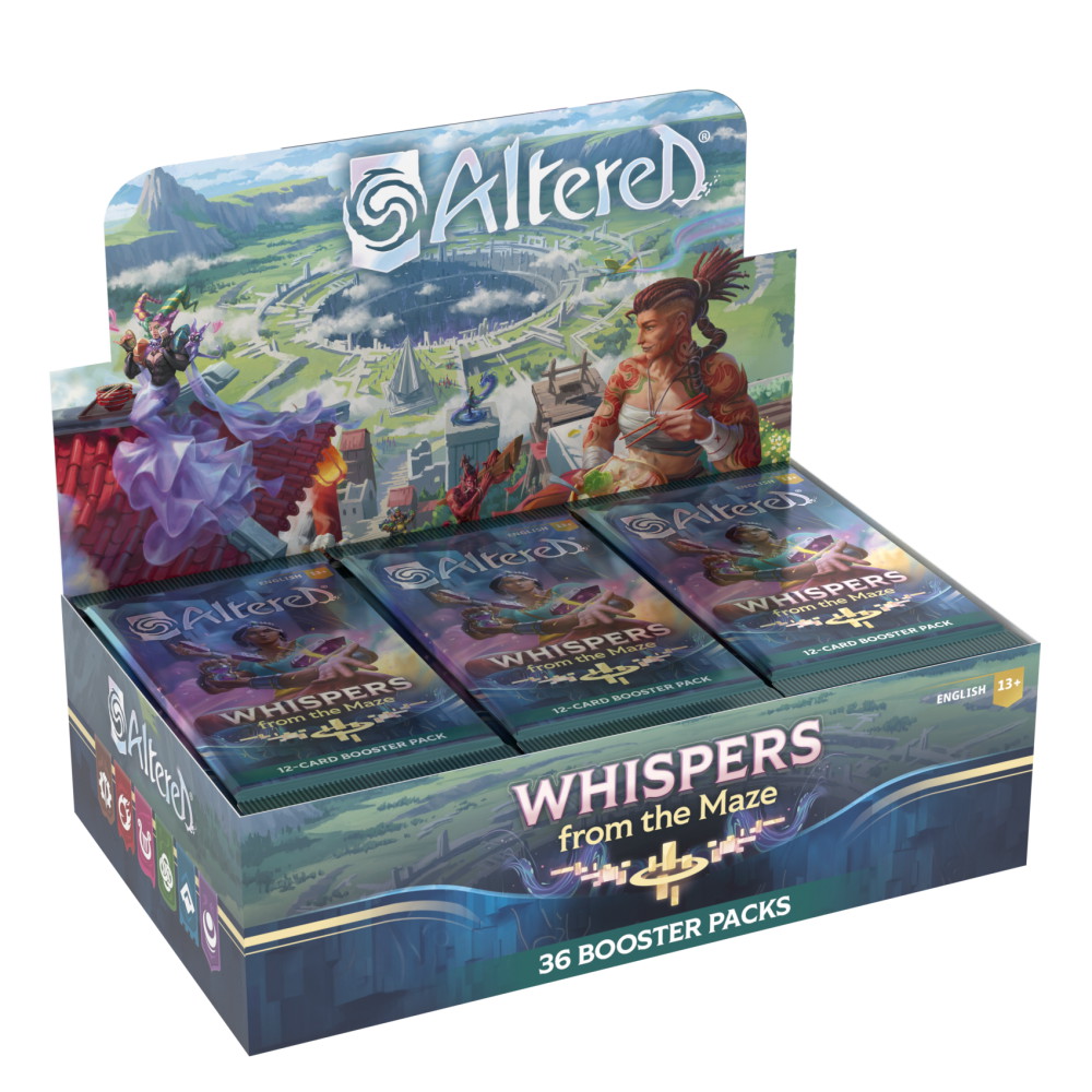 Altered TCG: Whispers From The Maze Booster Display
