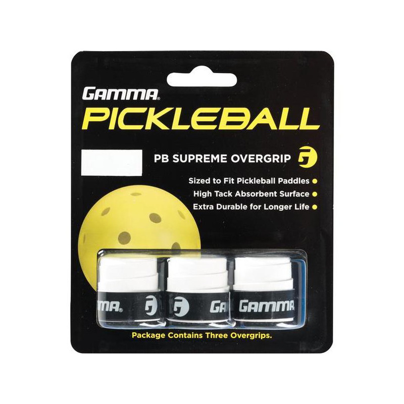 Pickleball Supreme Grip Hvid