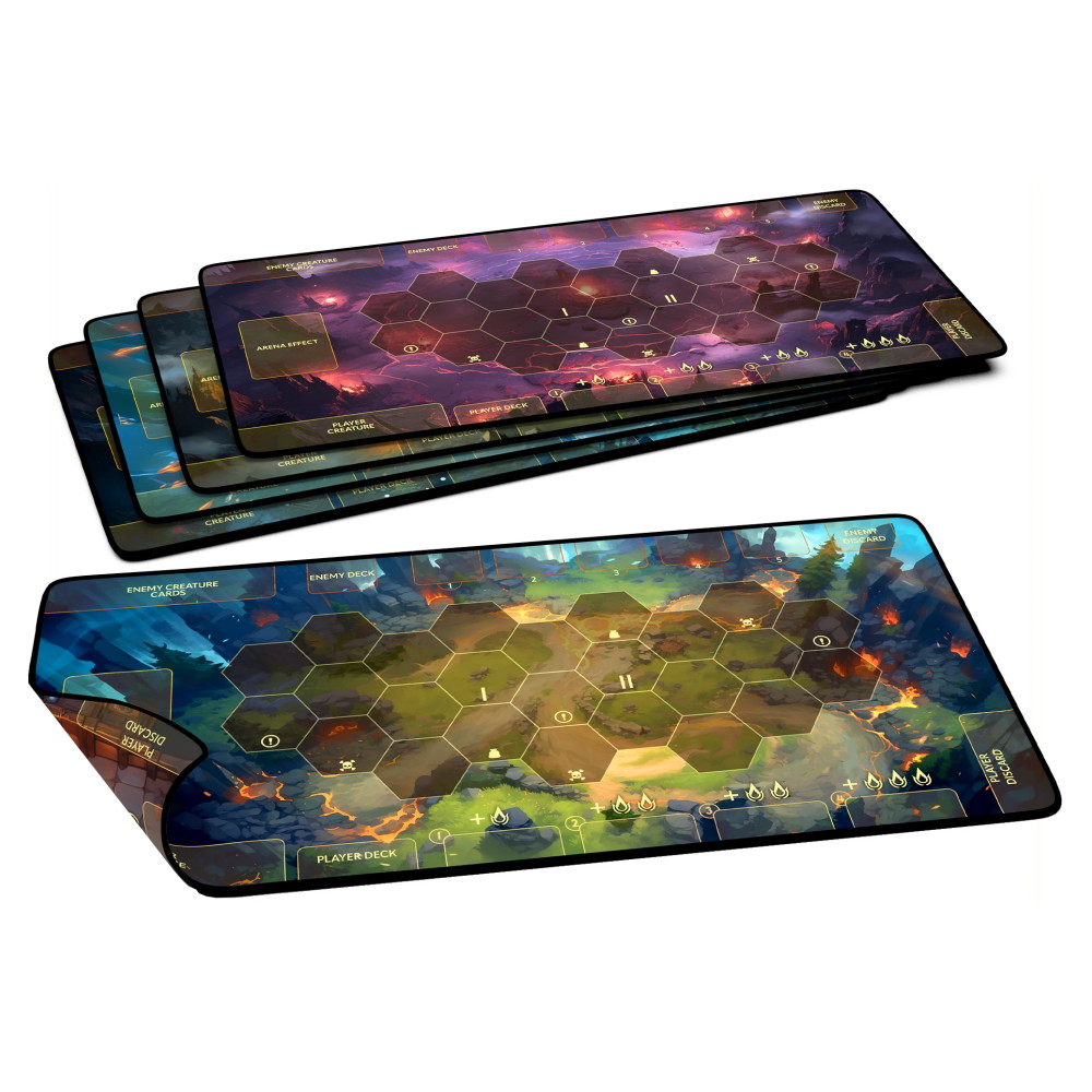 Dragon Eclipse: Arena Playmats Set (Exp.)