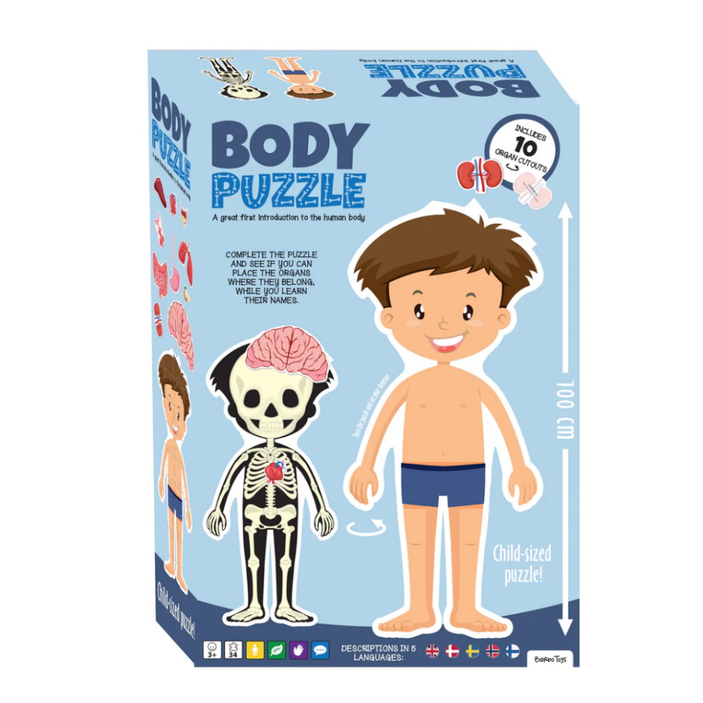 Kropspuslespil dreng 36 Brikker