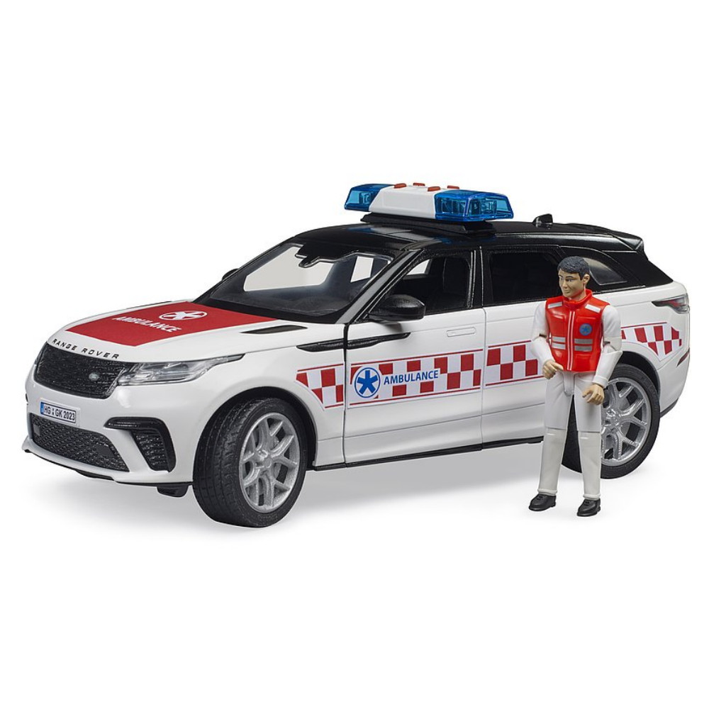 Bruder Range Rover Velar Akutlægens køretøj med fører