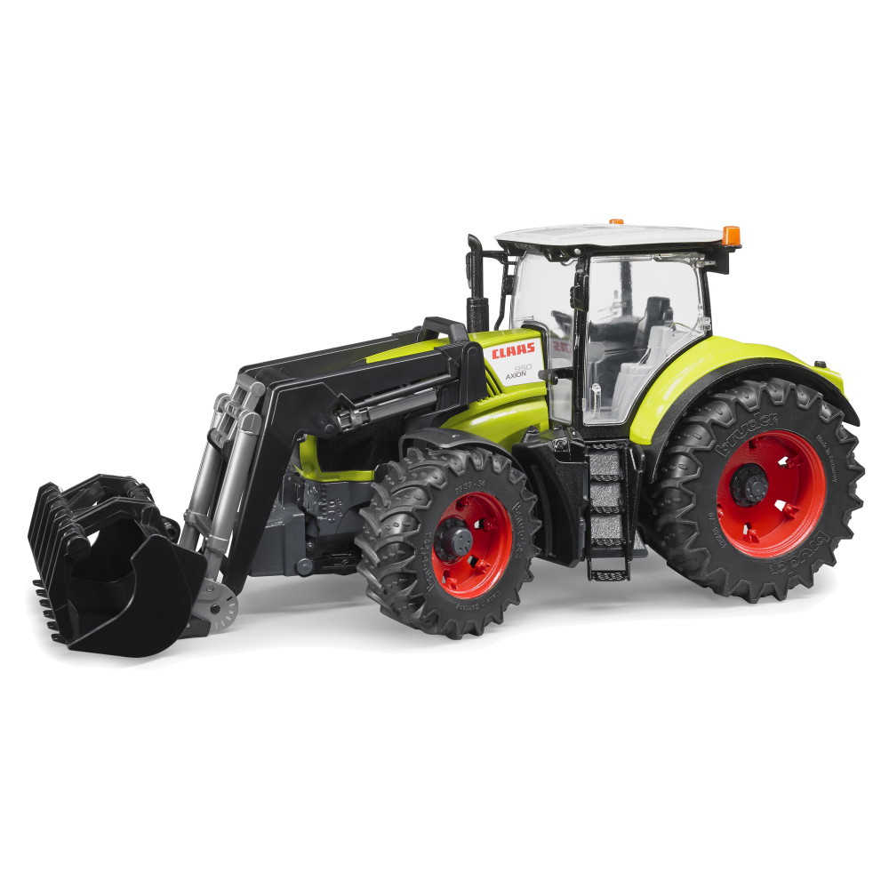 Bruder Claas Axion 950 med frontlæsser