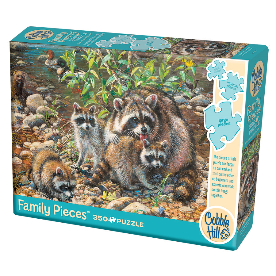Cobble Hill Raccoon Family 350 brikker