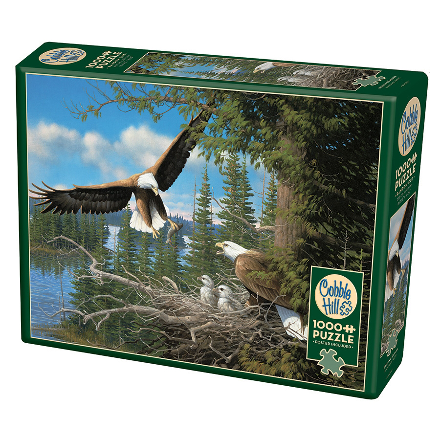 Cobble Hill Nesting Eagles 1000 brikker