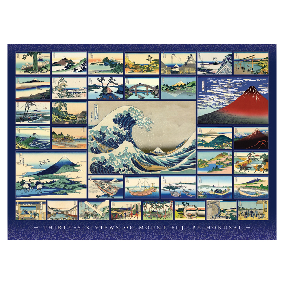 Cobble Hill Hokusai 1000 brikker