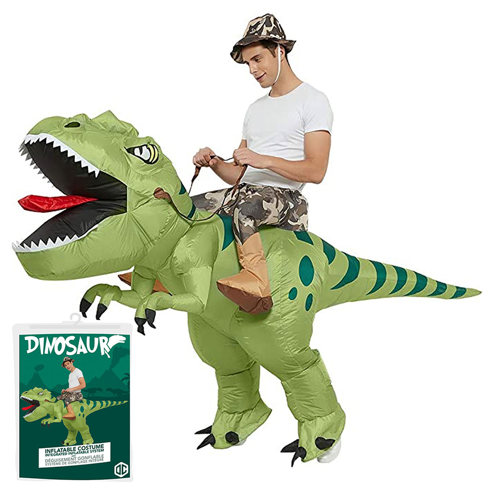 Oppustelig T-Rex kostume
