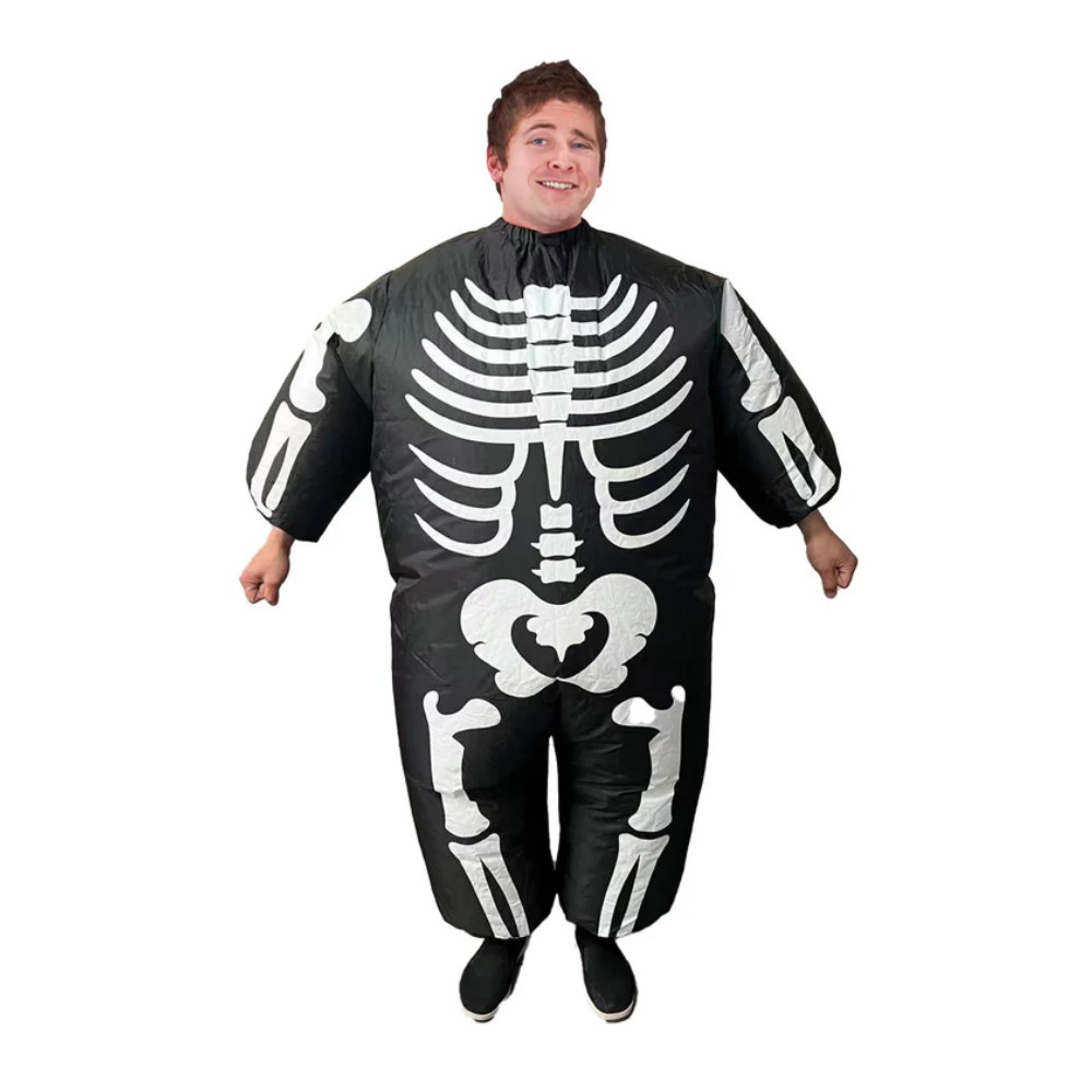 Oppustelig Skeleton kostume
