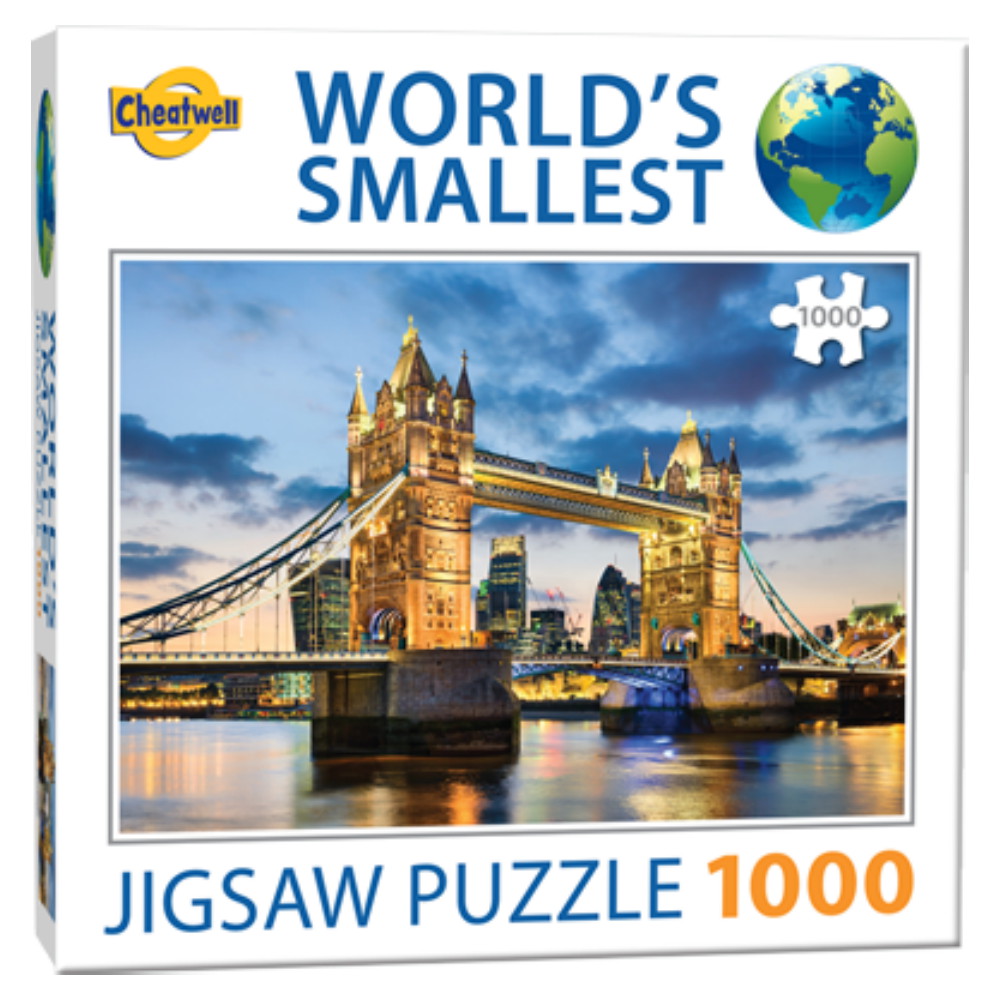 Verdens mindste puslespil: Tower Bridge 1000 brikker