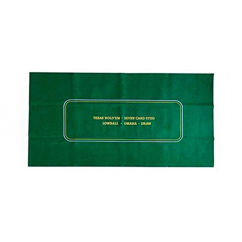 Poker Filtdug Grøn