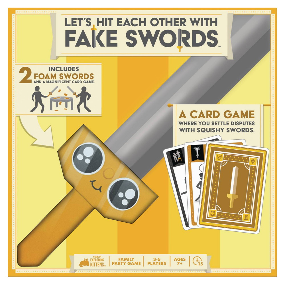 Let's Hit Each Other With Fake Swords