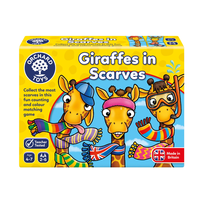 Giraffes in Scarves