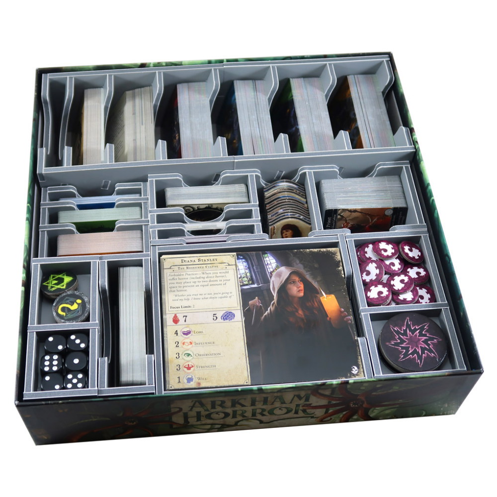 Folded Space Insert - Arkham Horror (3rd Ed) + Expansion