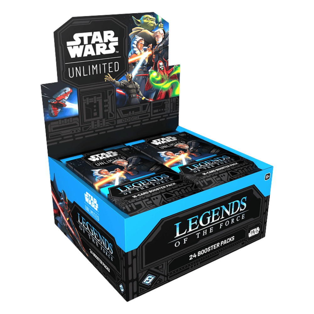 Star Wars: Unlimited - Legends of the Force Booster Display