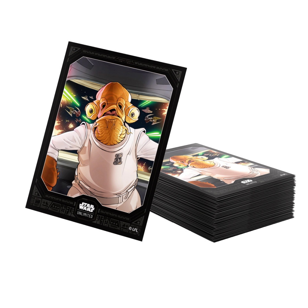 GameGenic Art Sleeves 64 x 90 mm - Star Wars Admiral Ackbar