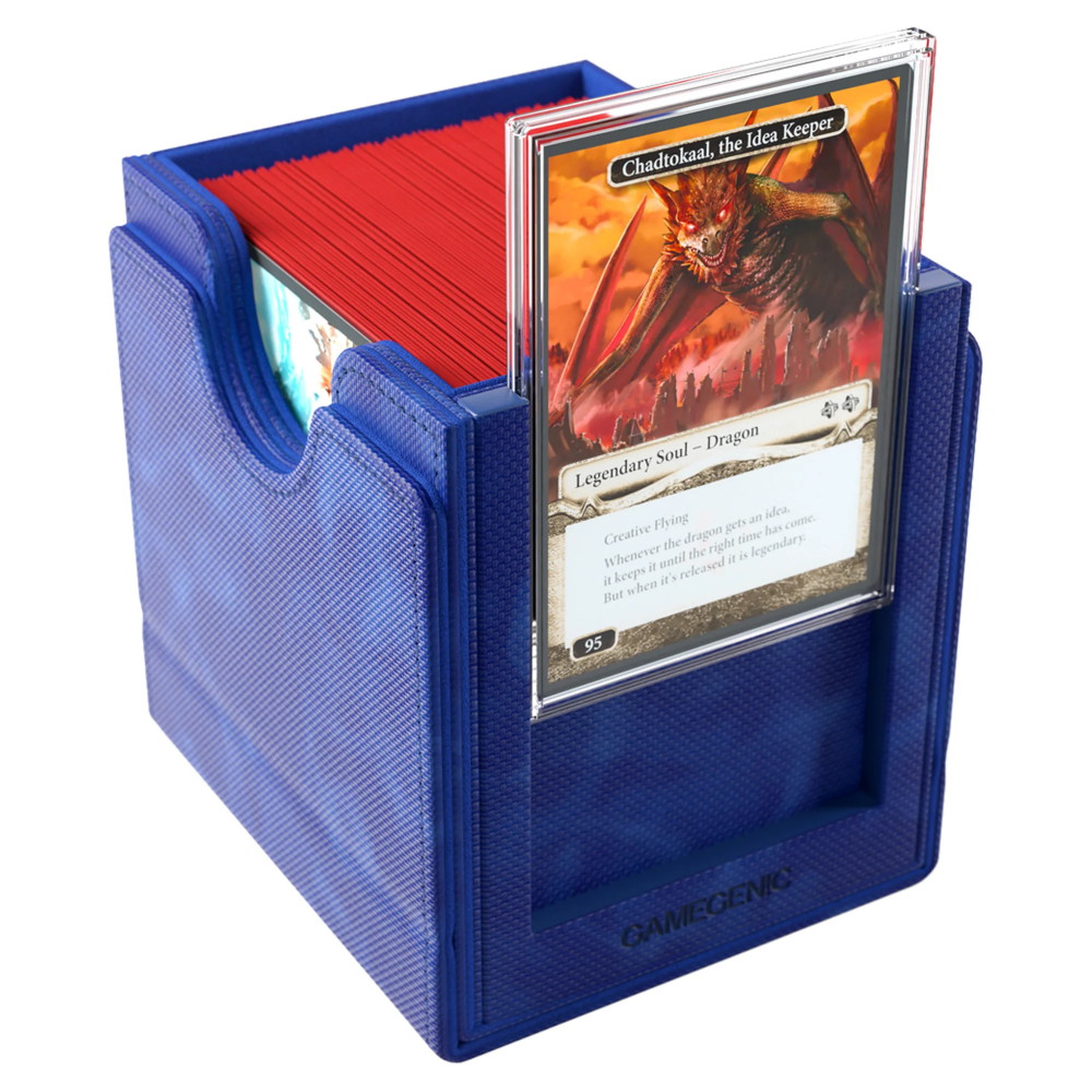 GameGenic Sidekick Pro 100+ XL Convertible Deck Box - Blue