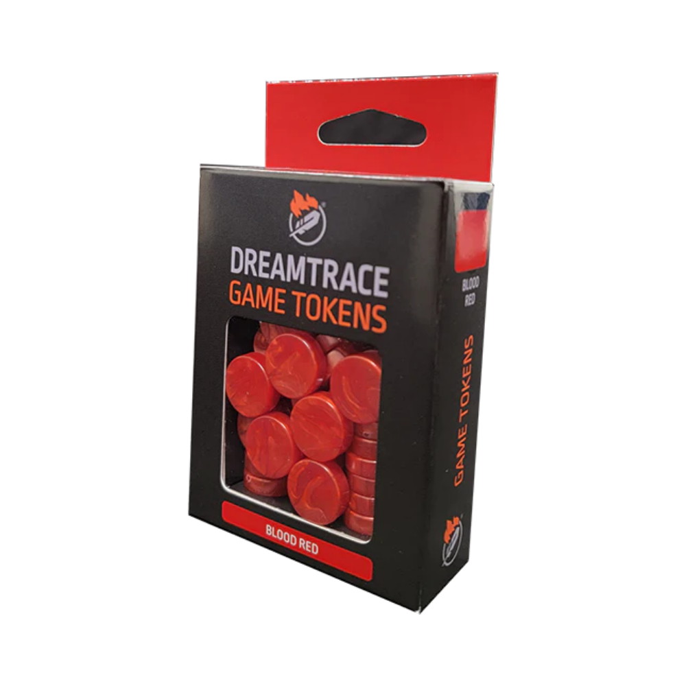 DreamTrace Game Tokens: Blood Red