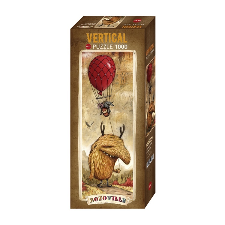 Heye: Zozoville - Red Balloon - 1000 brikker