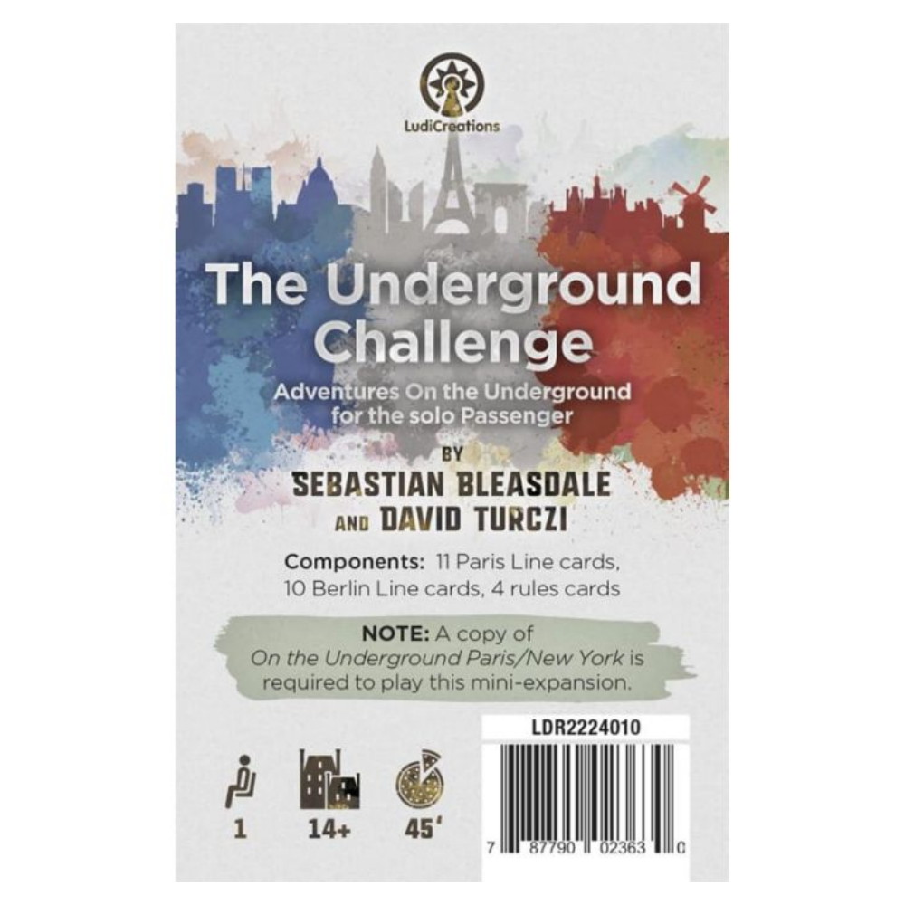 On the Underground: Challenge - Paris / New York (Exp.)