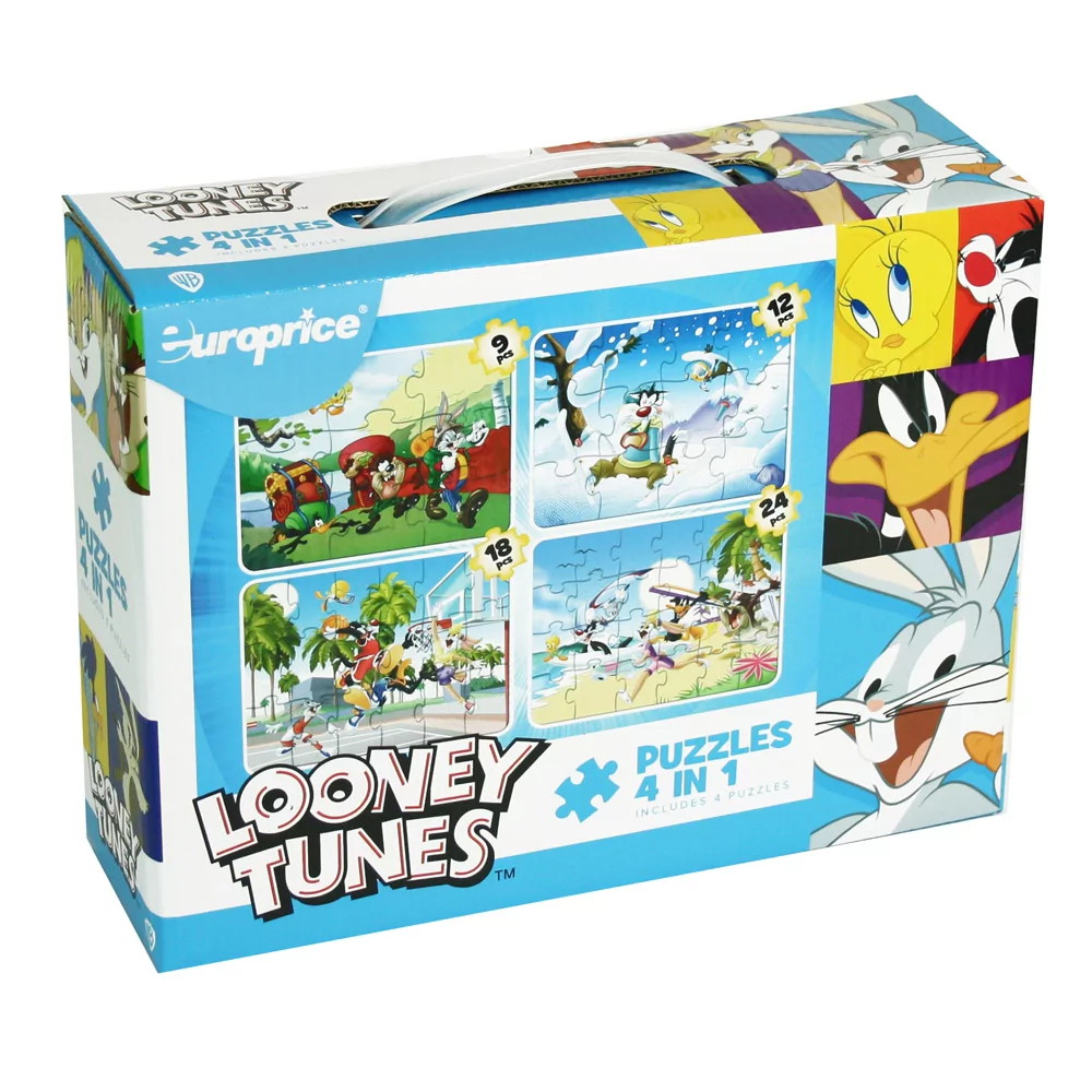Puslespil: Looney Tunes 9-24 Brikker