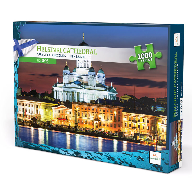 Puslespil Helsinki Cathedral 1000 Brikker
