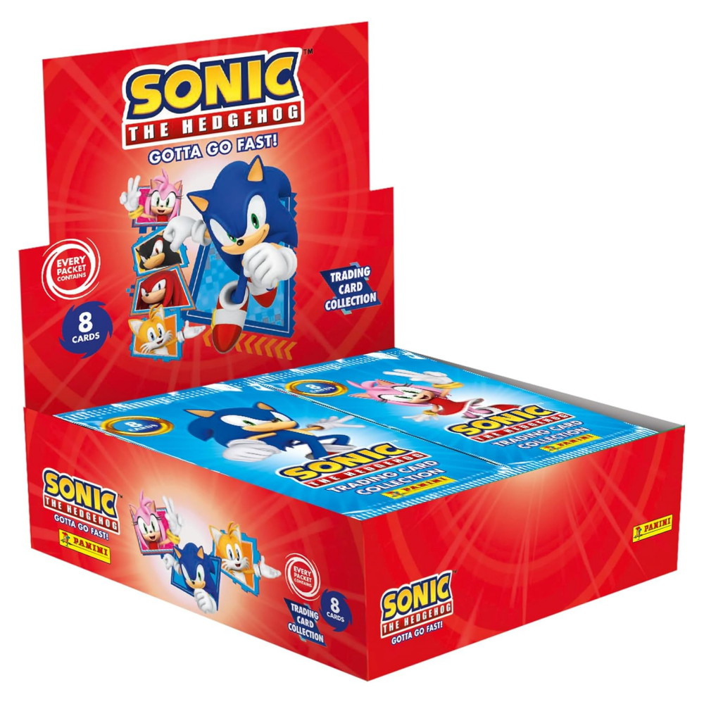 Sonic the Hedgehog Samlekort Booster Display