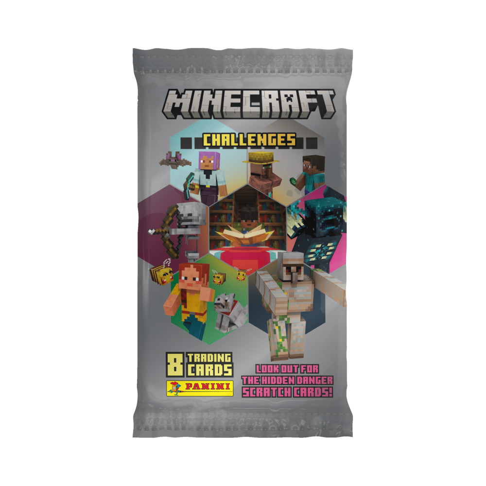 Minecraft Challenges Samlekort Boosterpakke