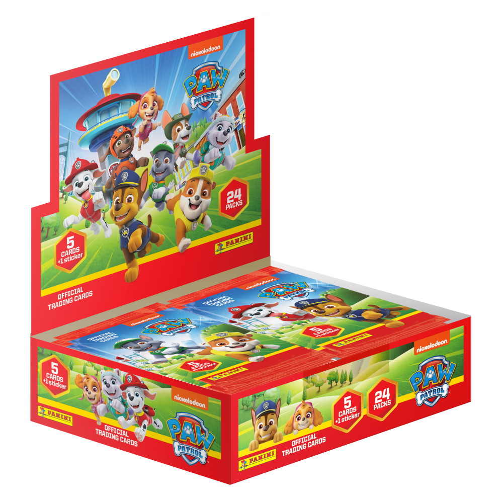 Paw Patrol Samlerkort Booster Pakke Display