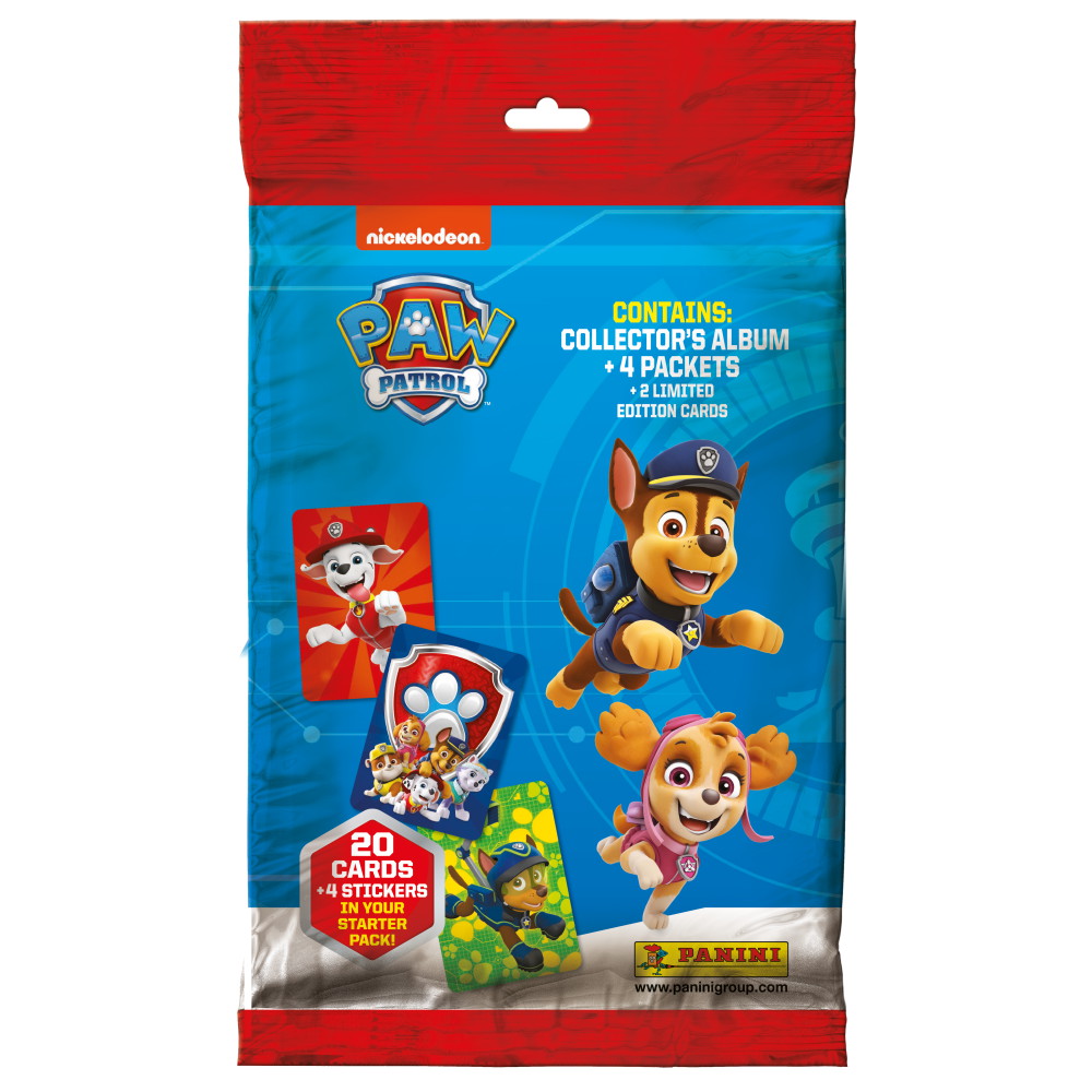 Paw Patrol Samlerkort Starter Set