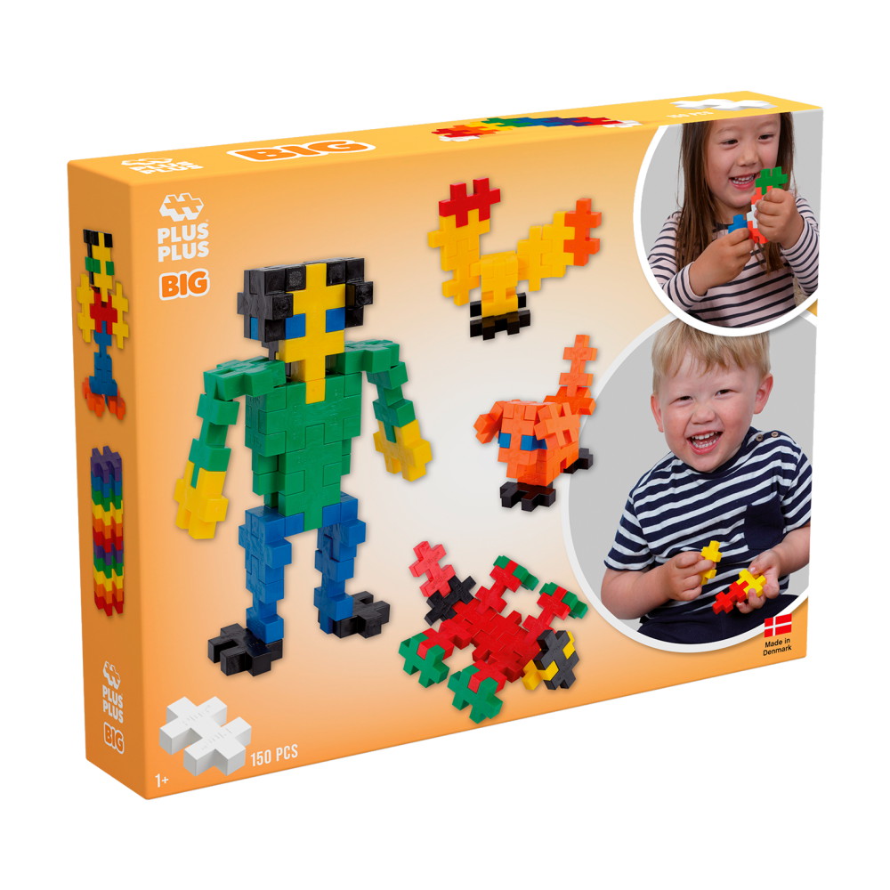 Plus-Plus - BIG Basis Farvemix 150 stk