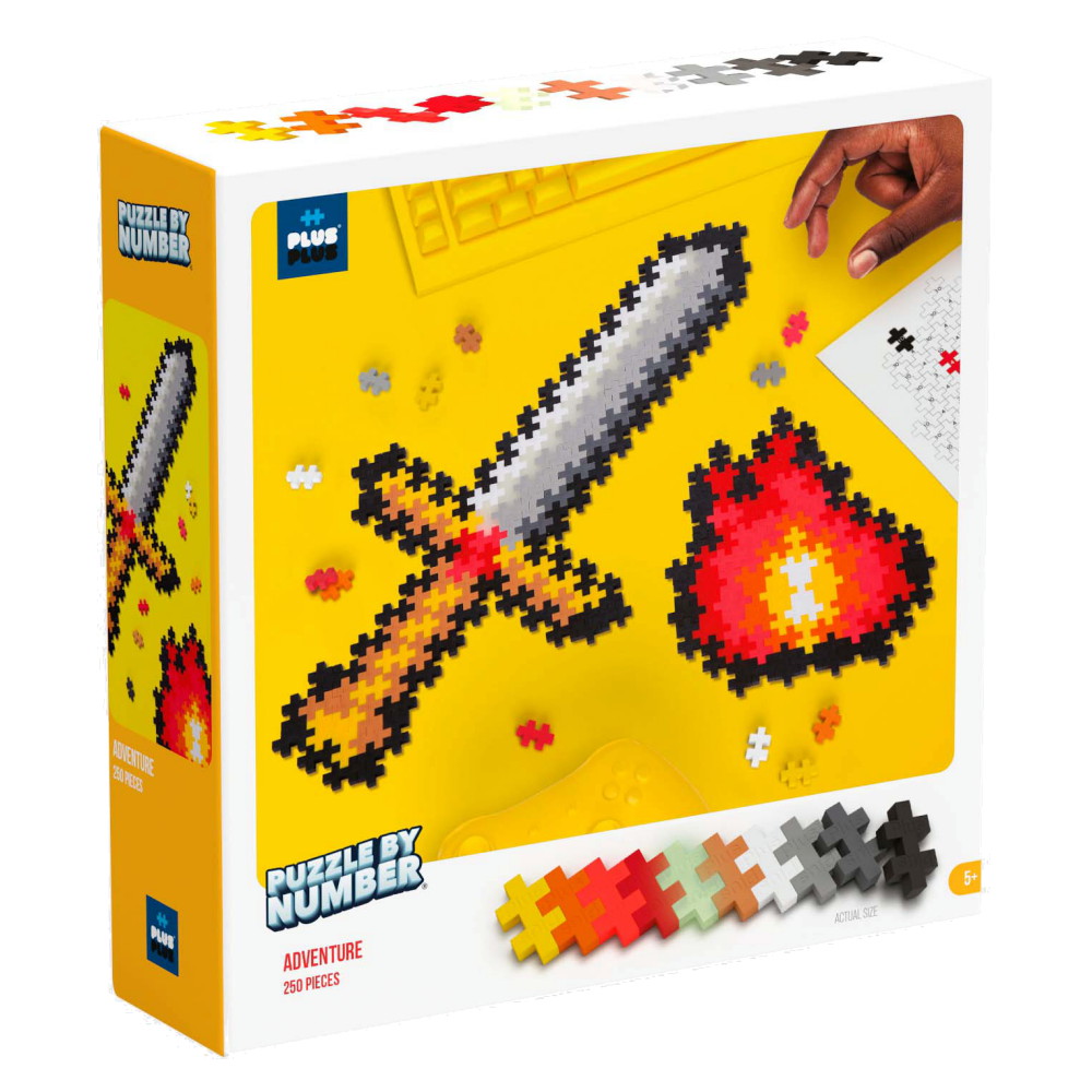 Plus-Plus - Puzzle By Number Eventyr