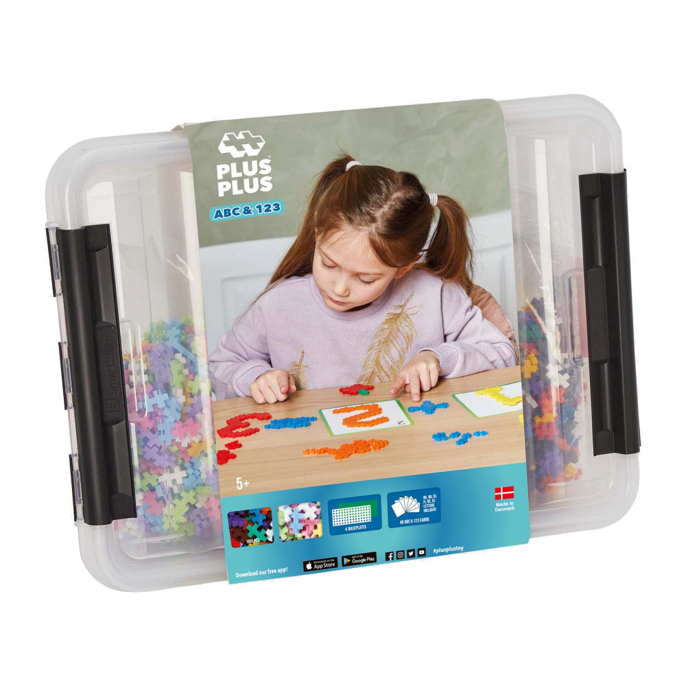 Plus-Plus - ABC & 123 Box 2000 stk