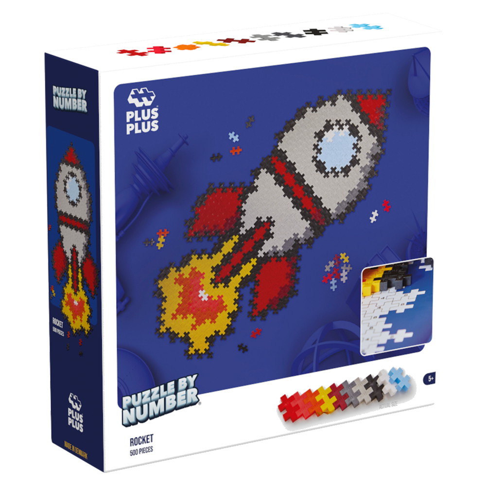 Plus-Plus - Puzzle By Number Rumraket