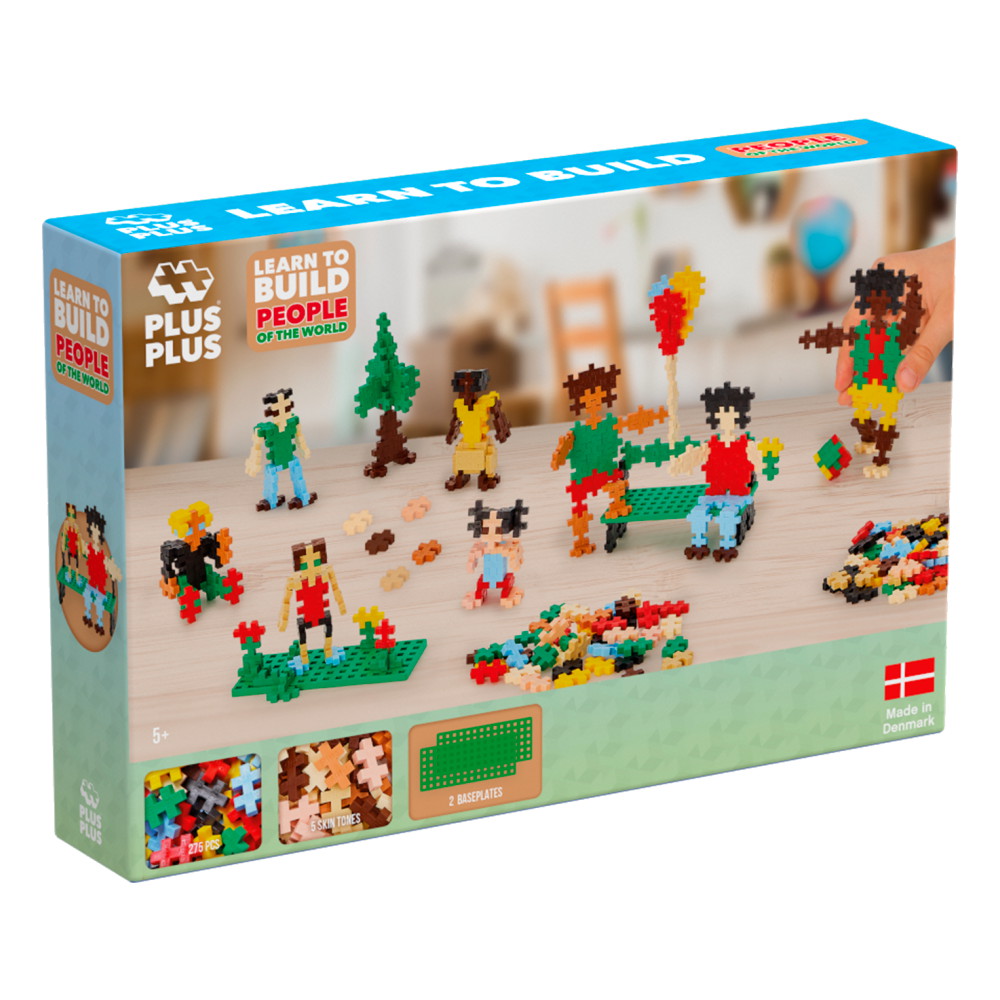 Plus-Plus - Learn to Build Alverdens Mennesker