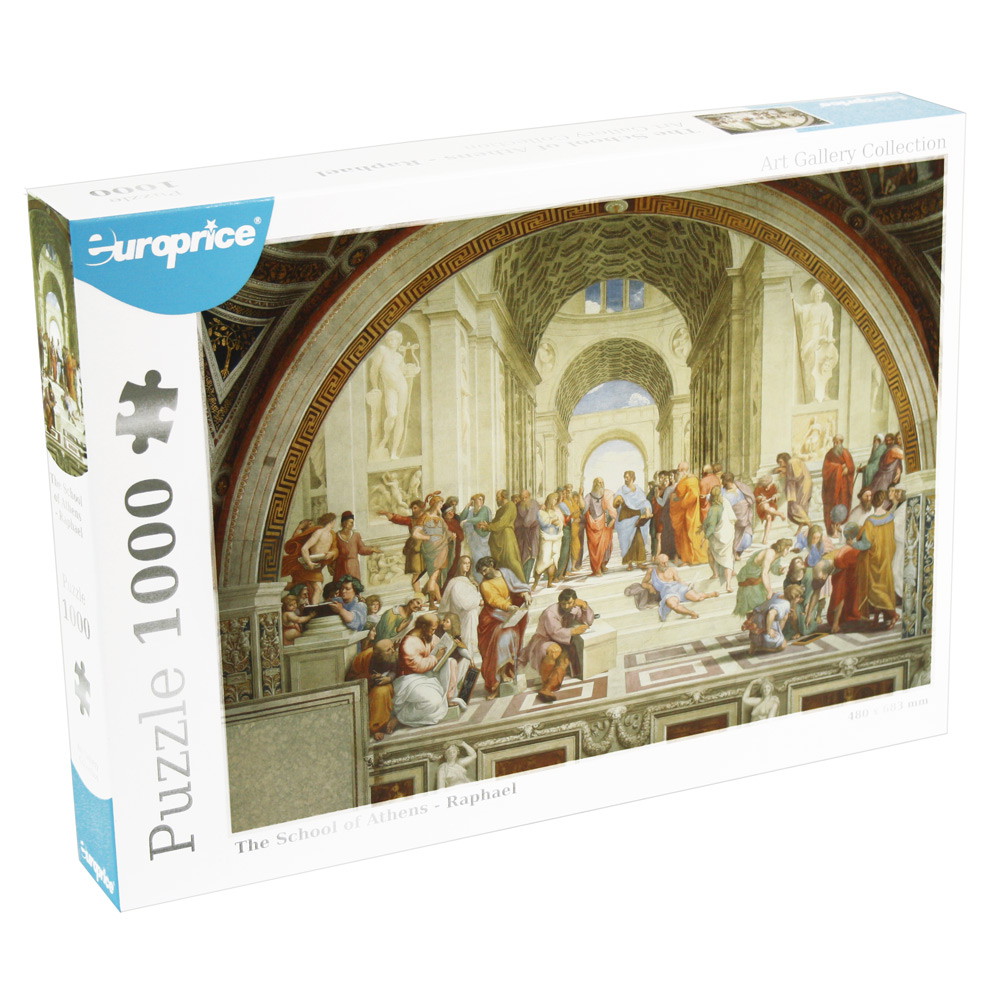 Puslespil: Raphael 1000 Brikker