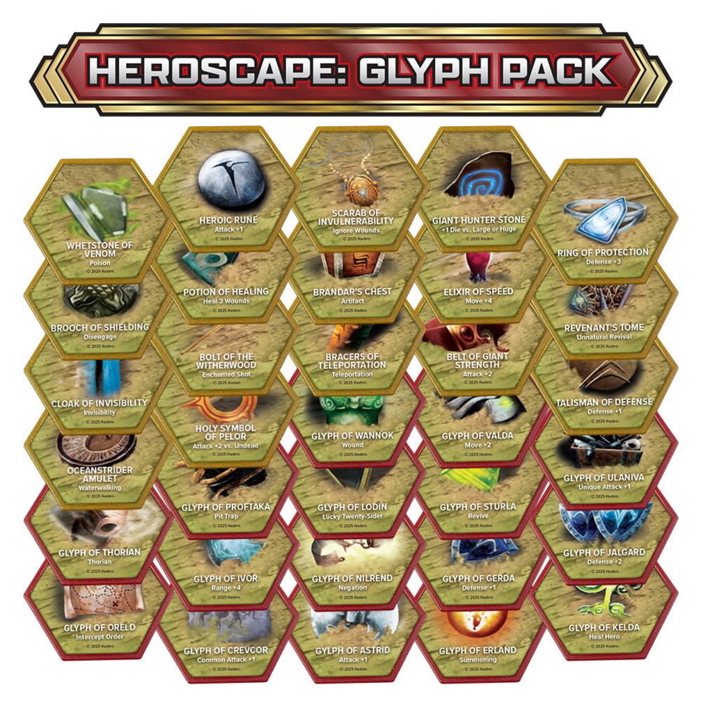 Heroscape: Glyph Pack (Exp.)