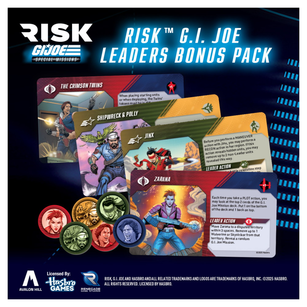 Risk: G.I. JOE - Special Missions - Leaders (Exp.)