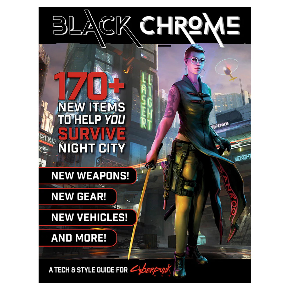 Cyberpunk Red RPG: Black Chrome