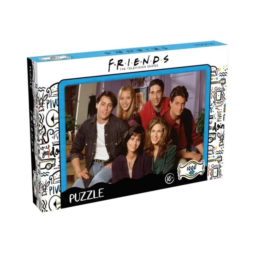 Puslespil: Friends - Apartment 1000 Brikker