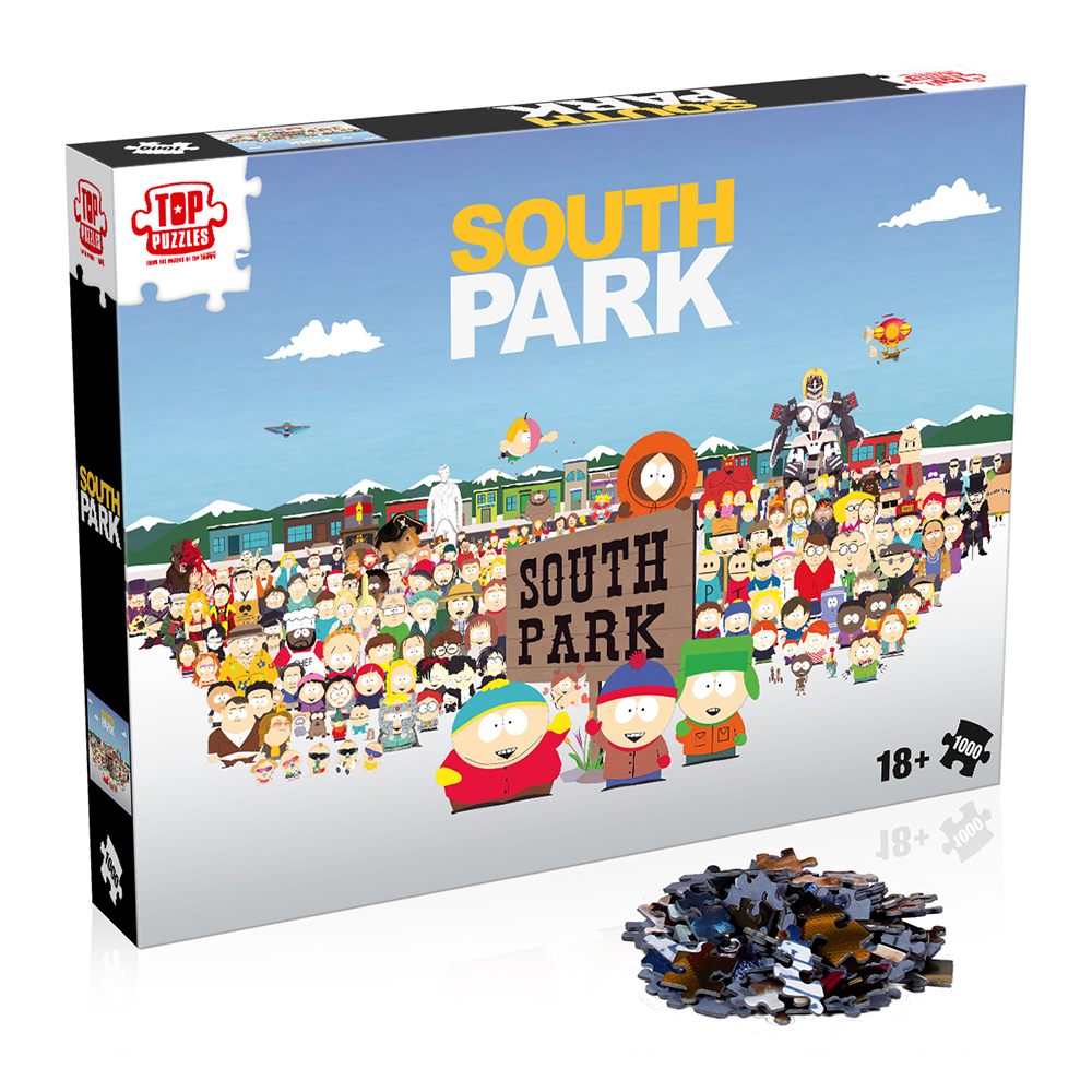 Puslespil - South Park 1000 brikker